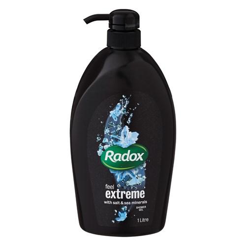 Radox For Men Shower Gel Feel Extreme Pump 1L