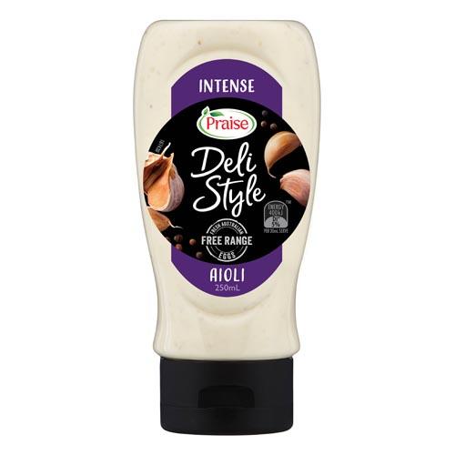 Praise Deli Garlic Aioli Intense 250ml