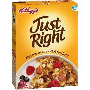 Kellogg's Just Right Original Cereal 790g