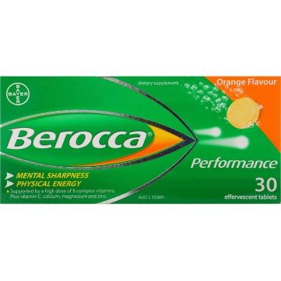 Berocca Performance Effervescent Orange 30pk