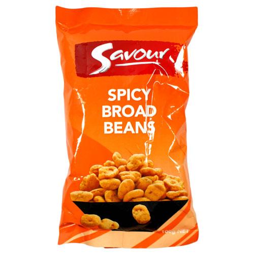 Savour Spicy Broad Beans 100g