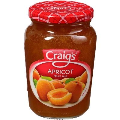 Craigs Apricot Jam 375g