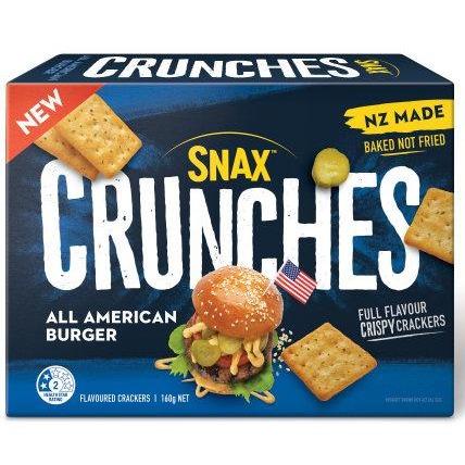 Snax Crunches American Burger 160gm