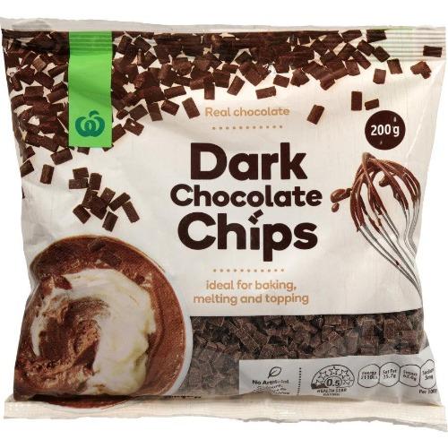 CD Dark Chocolate Chips 200g