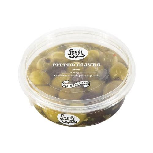 Food Snob Pitted Mix Olives 180g