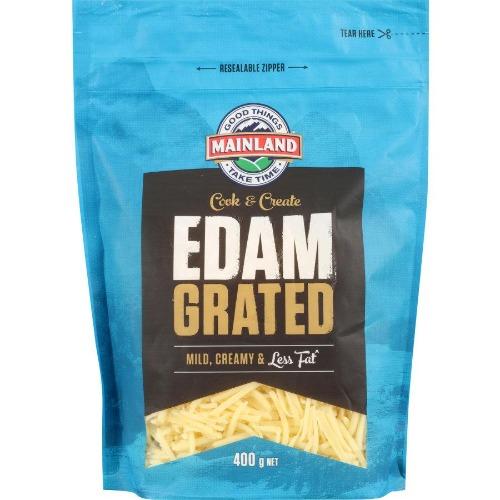 Mainland Grated Edam Cheese 400g