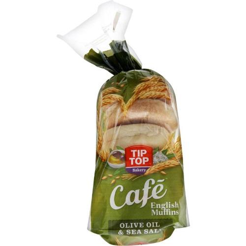 Tip Top Muffin - Olive Oil & Sea Salt - 6Pk