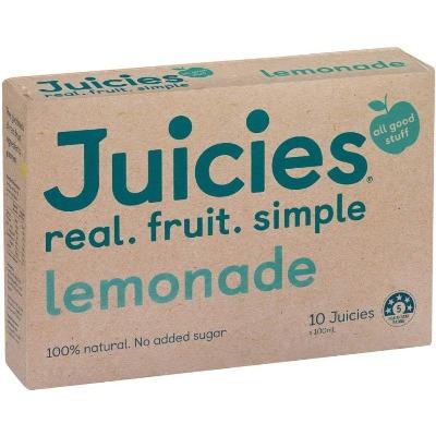 Tasman Bay Juicies Lemonade Ice Blocks 10pk