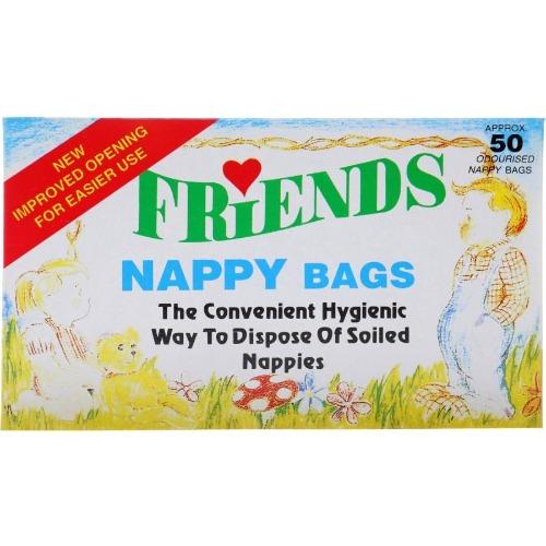 Friends Nappy Bags Odourised 50pk