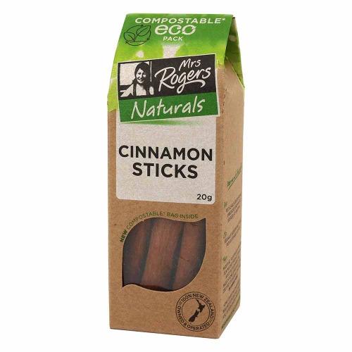 Mrs Rogers Std Eco Cinnamon Sticks 20g