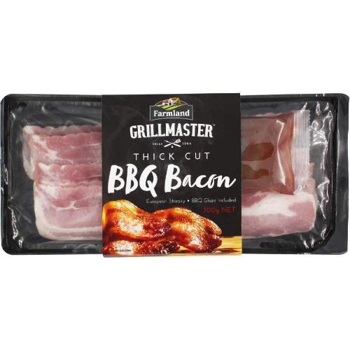 Farmland Streaky  Thick Cut BBQ Bacon 300g