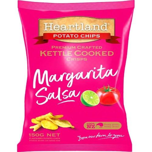 Heartland Margarita Salsa Kettle Chips 150g