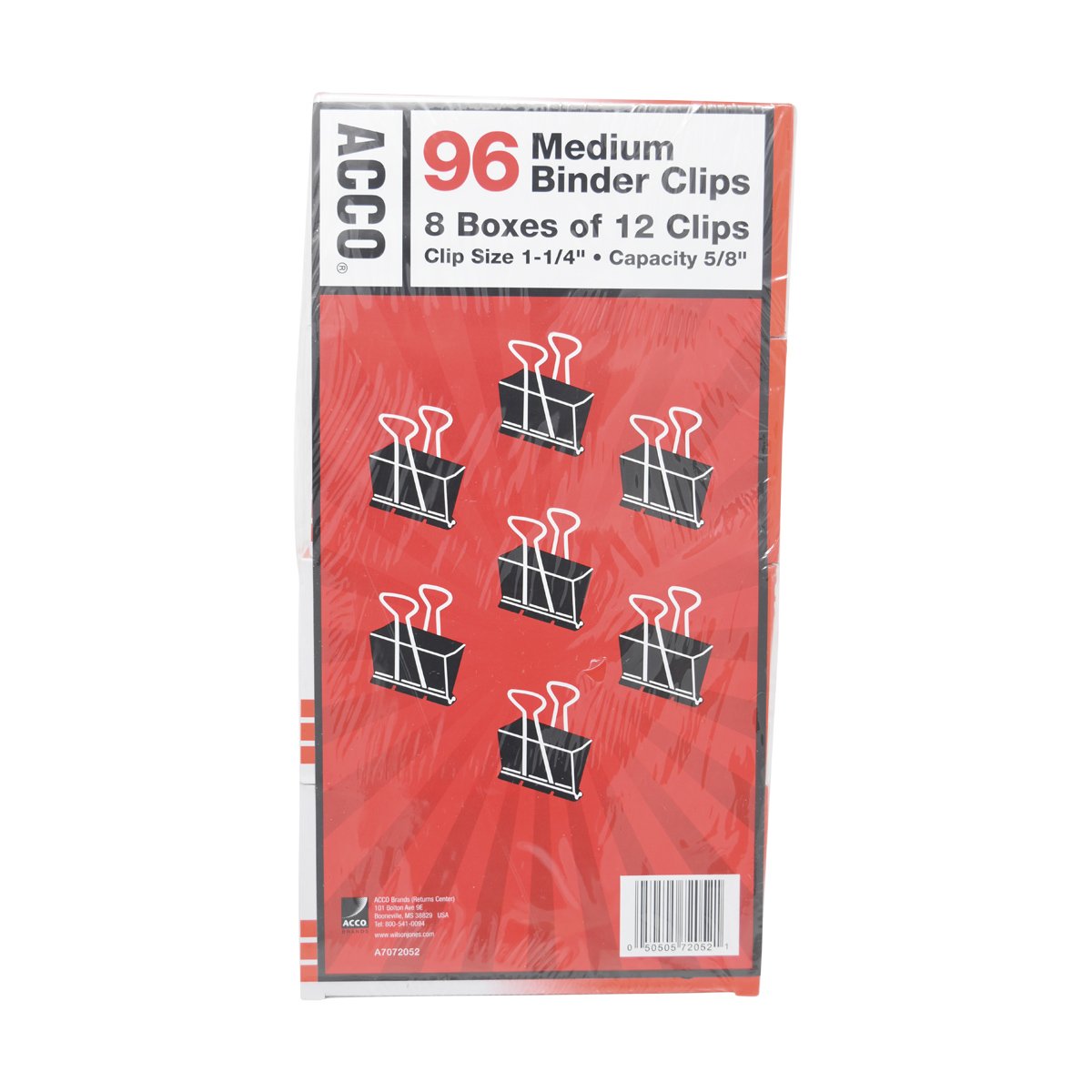 ACCO Medium Binder Clips