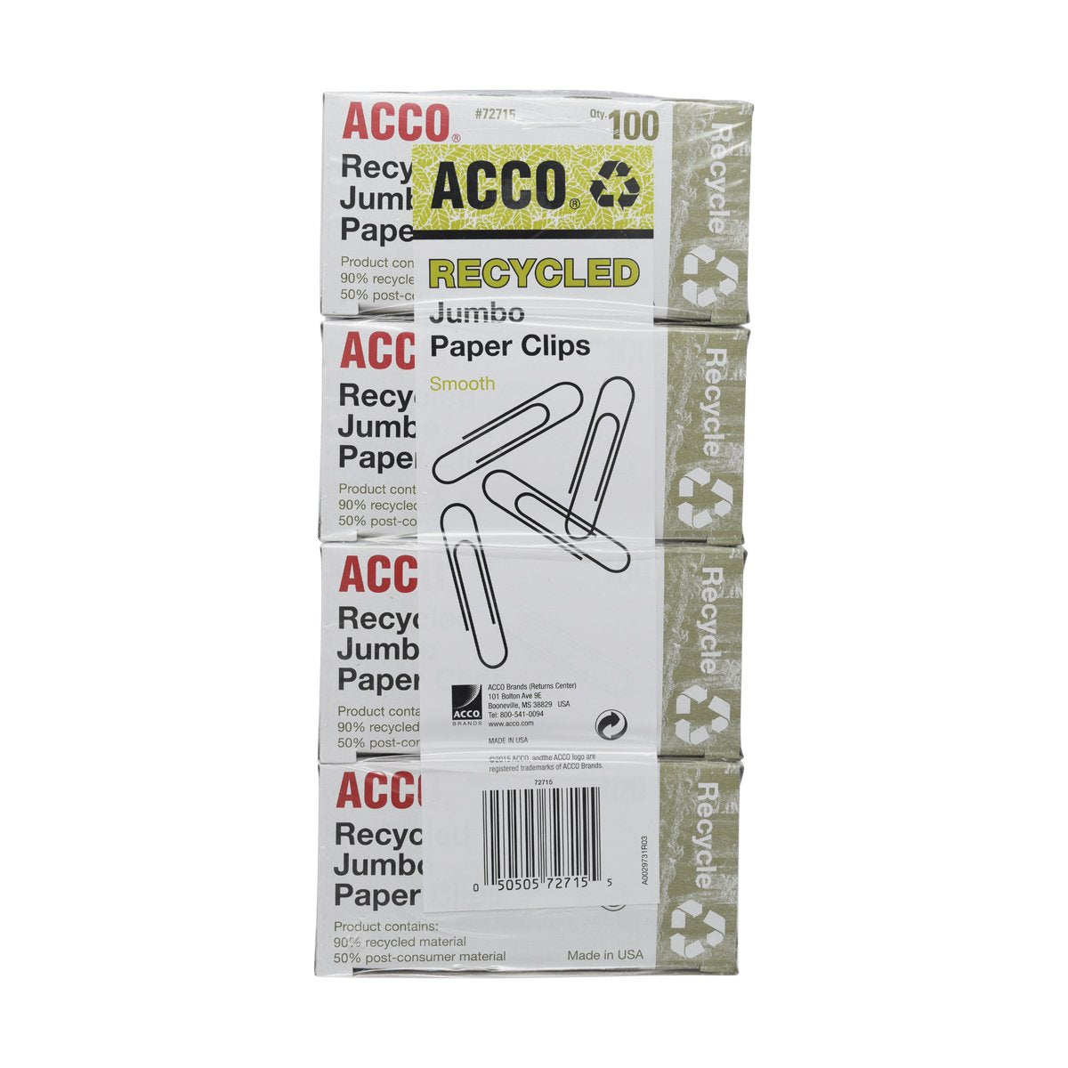 ACCO Jumbo Paper Clips