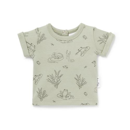 Aster & Oak Sage AOP Frog Pond Tee ea