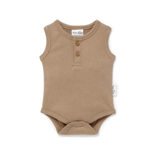 Aster & Oak Clay Singlet Onesie ea
