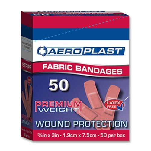 Aeroplast Fabric Plasters 50pk