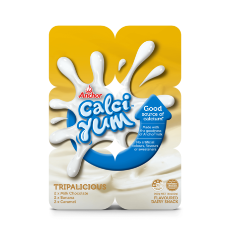 Anchor Calci Yum Tripalicious 6pk