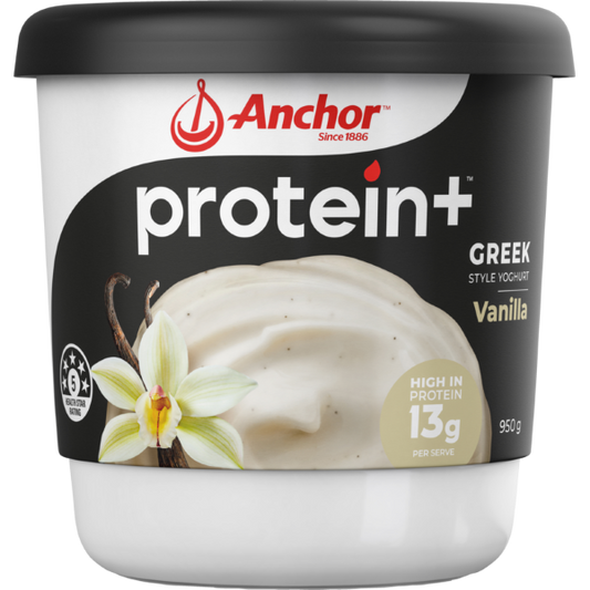 Anchor Protein Plus Yoghurt Vanilla Bean 950g