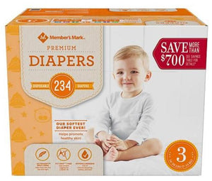 Member's Mark, Premium Diapers, Size 3