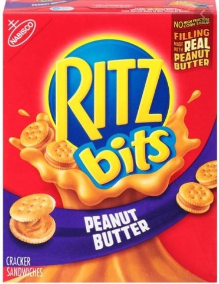 Nabisco Ritz Bits Peanut Butter Cracker Sandwiches