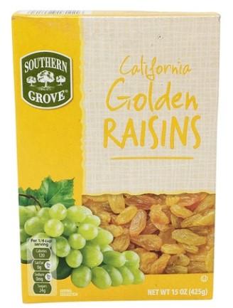 Southern Grove California Golden Raisins