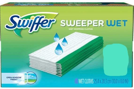 Swiffer Sweeper Open-Window Fresh Wet Mopping Cloths