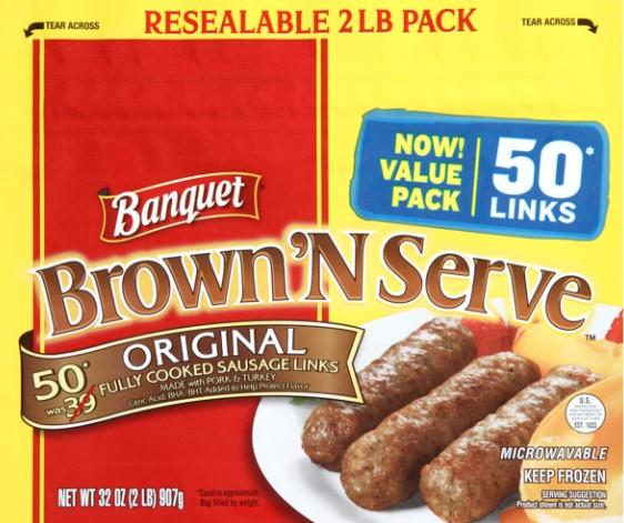 Banquet Brown'N Serve Original Sausage Links