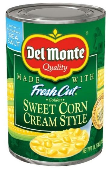 Del Monte Fresh Cut Sweet Corn Cream Style 14.75oz