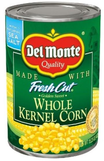 Del Monte Whole Kernel Corn 15.25oz