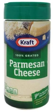 Kraft Grated Parmesan Cheese