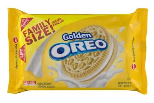 Nabisco Oreo Golden Sandwich Cookies