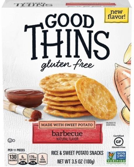 Nabisco Good Thins Barbecue Rice & Potato Snacks