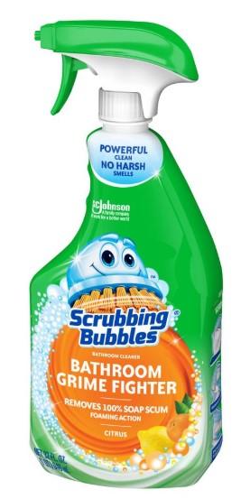 Scrubbing Bubbles Bathroom Grime Fighter Spray Citrus - 20 fl oz