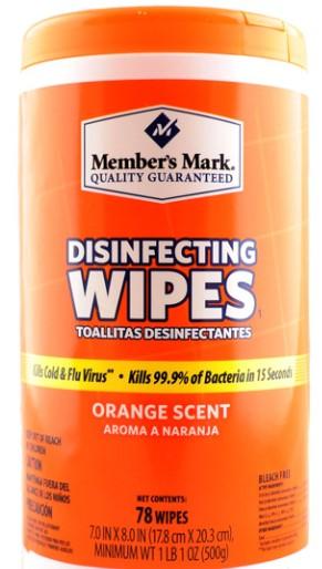 Member's Mark Disinfecting Wipes