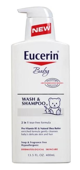 Eucerin Baby 2 in 1 Wash & Shampoo