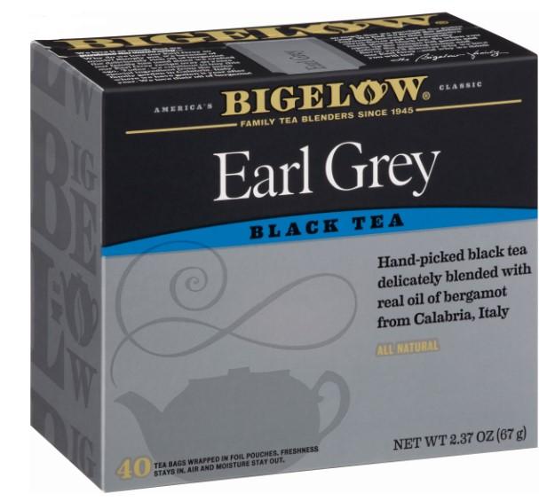 Bigelow Earl Grey Black Tea 40ct