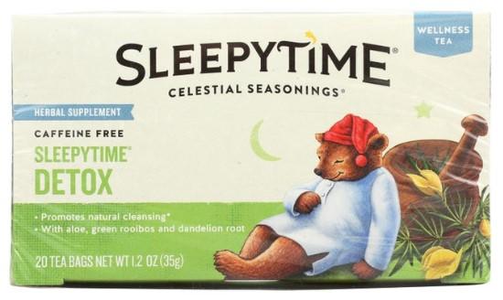 Celestial Seasonings Sleepytime Detox Wellness Tea 20ct