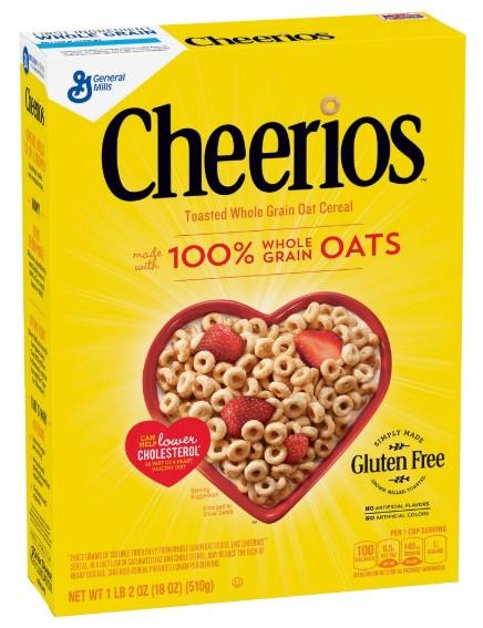 General Mills Cheerios Cereal Family Size 18oz