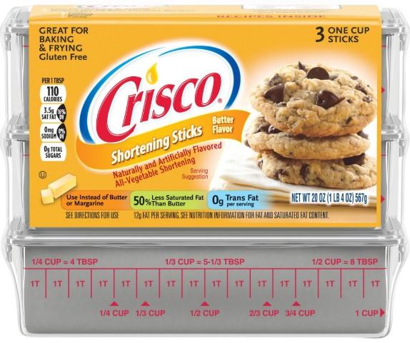 Crisco Butter Baking Sticks - 3 pack