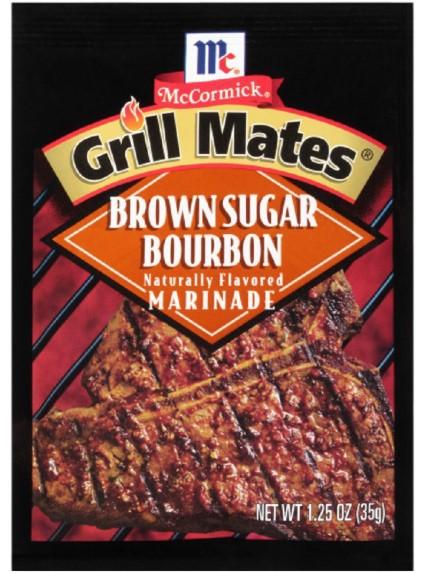 McCormick Grill Mates Brown Sugar Bourbon Marinade Mix, 1.25oz