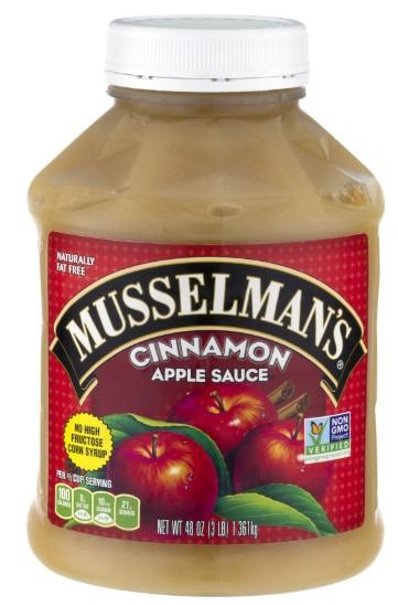 Musselman's Cinnamon Apple Sauce, 48oz