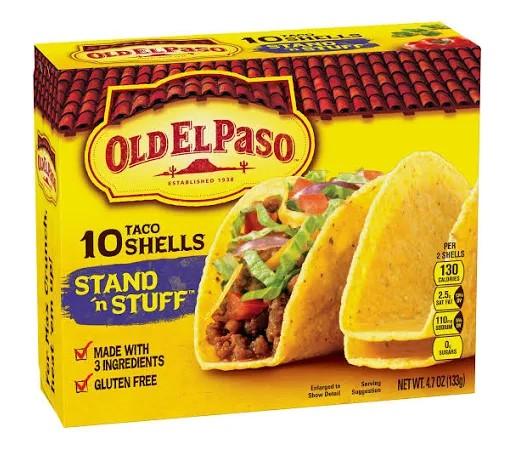 Old El Paso Stand 'n' Stuff, 10 Taco Shells