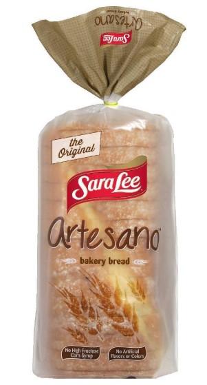 Sara Lee The Original Artesano Bakery Bread