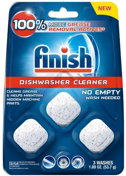 Finish Dishwasher Cleaner, 3 tabs