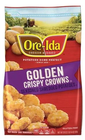 Ore-Ida Golden Crispy Crowns Seasoned Shredded Potatoes