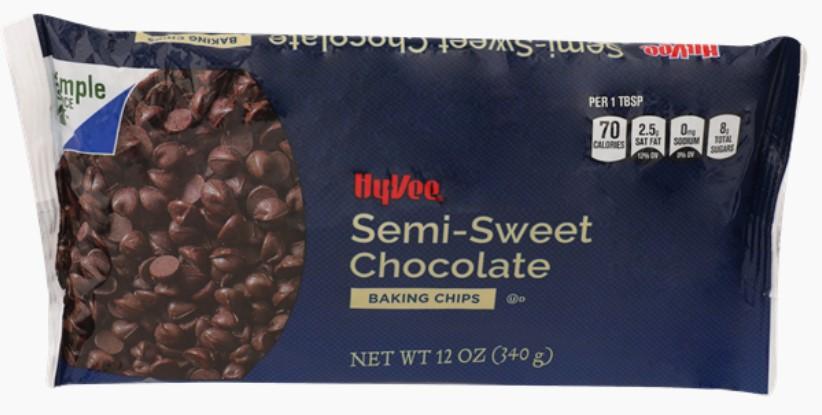 Hyvee Semi-Sweet Chocolate Baking Chips