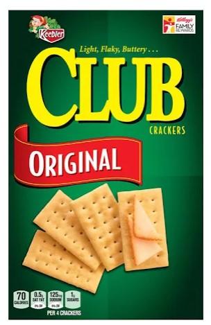 Keebler Original Club Crackers, 13.7 oz