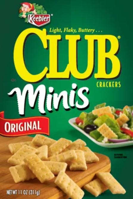 Keebler Original Mini Club Crackers 11 oz