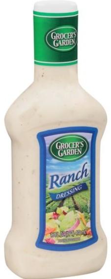 Grocer's Garden Ranch Dressing, 16 fl oz